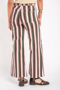 Jean Flared Rayado Multi