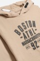 Buzo estampado BEIGE