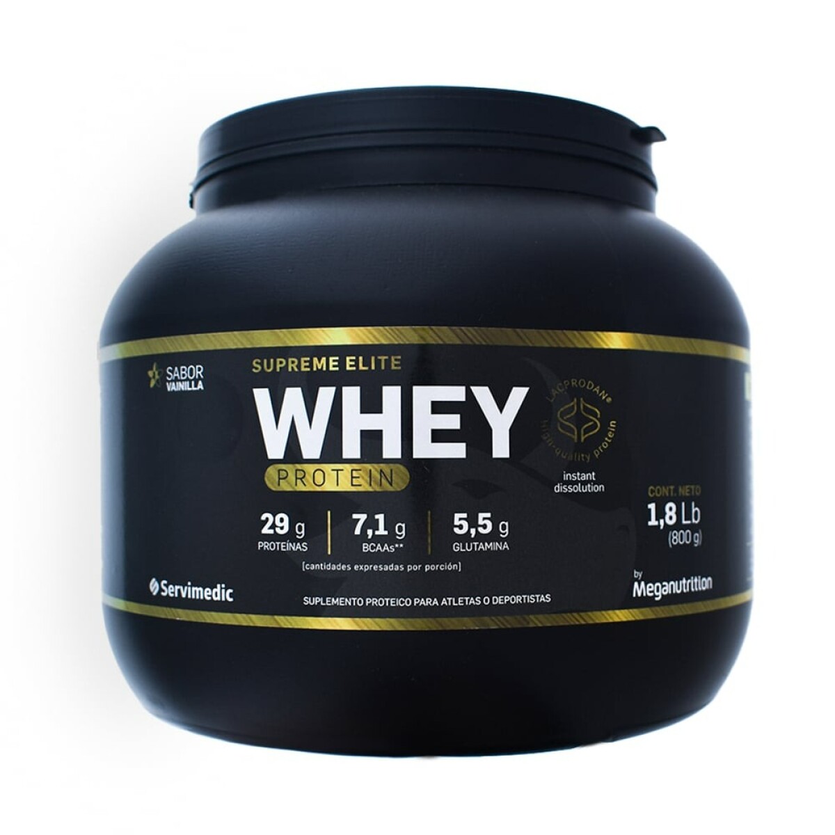 Whey Protein Suplemento Vainilla 800 gr 