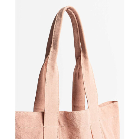 Tote Bag De Material Reciclado Rosa Claro