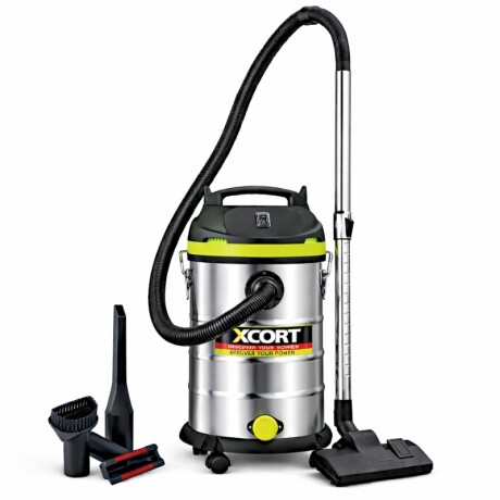 XCORT ASPIRADORA PROFESIONAL SECO/HUMEDO TANQUE ACERO INOX 30 LTS 2000W Xcort Aspiradora Profesional Seco/humedo Tanque Acero Inox 30 Lts 2000w