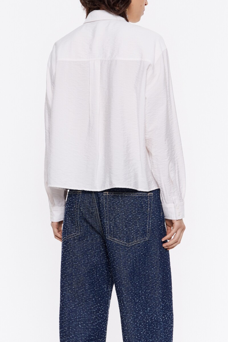 CAMISA BOXY Marfil