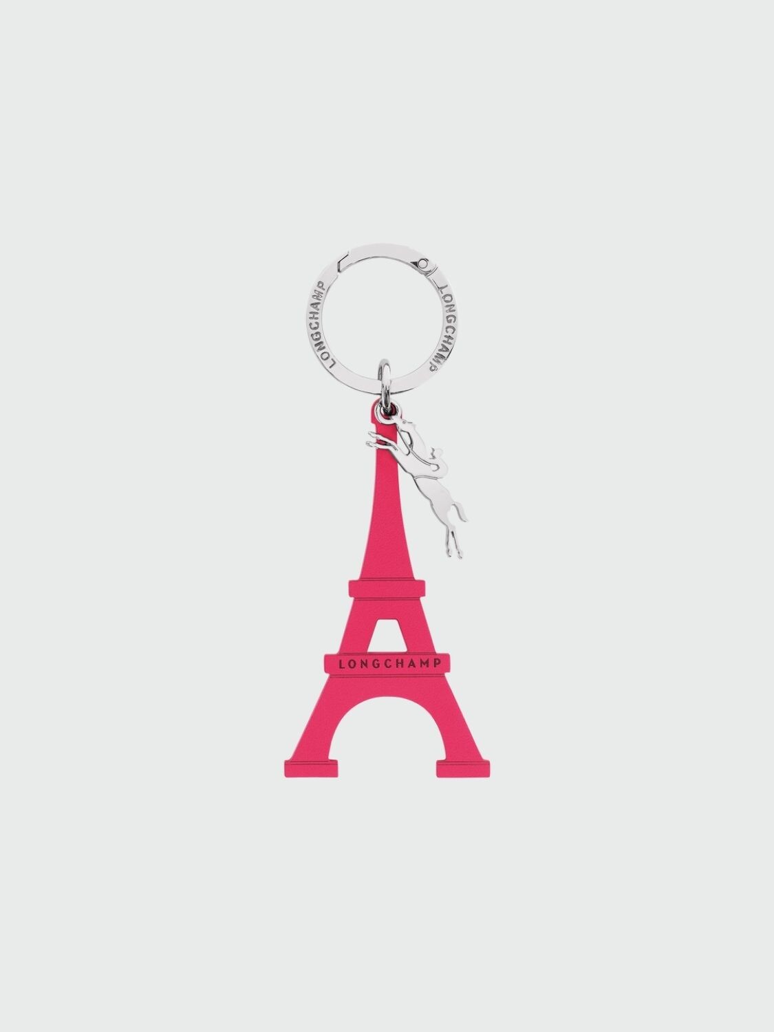 Longchamp -Llavero, Le Pliage Fucsia