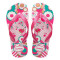 Sandalia de Niños Havaianas Hav.Kids Flores Blanco - Rosado