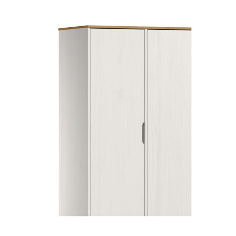 Ropero 3 Puertas 4 Cajones Li­nea Niordica Roble/Blanco
