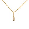 Dije Vintage-Oro bajo-Piedra Zirconia-CP8536 conpiedra