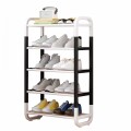 Zapatera De Metal Y Plástico 5 Estantes Organizador Zapatera De Metal Y Plástico 5 Estantes Organizador