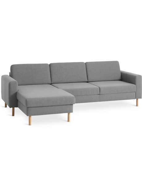 Sofá SVALBARD chaise longue gris claro Sofá SVALBARD chaise longue gris claro