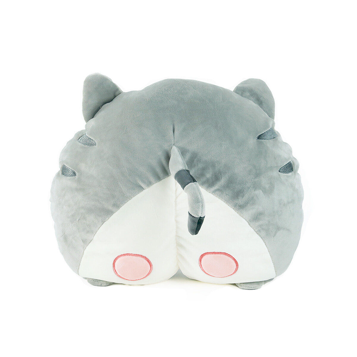 Almohadón Peluche Animalito 40cm - Gris 