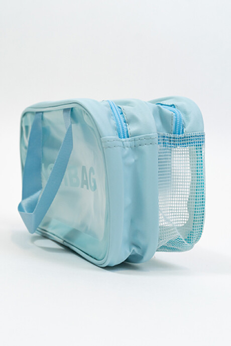 Neceser Impermeable Celeste