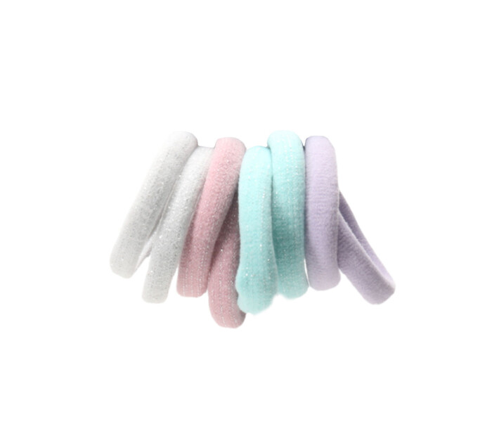 Gomita de pelo pack 8 Multicolor