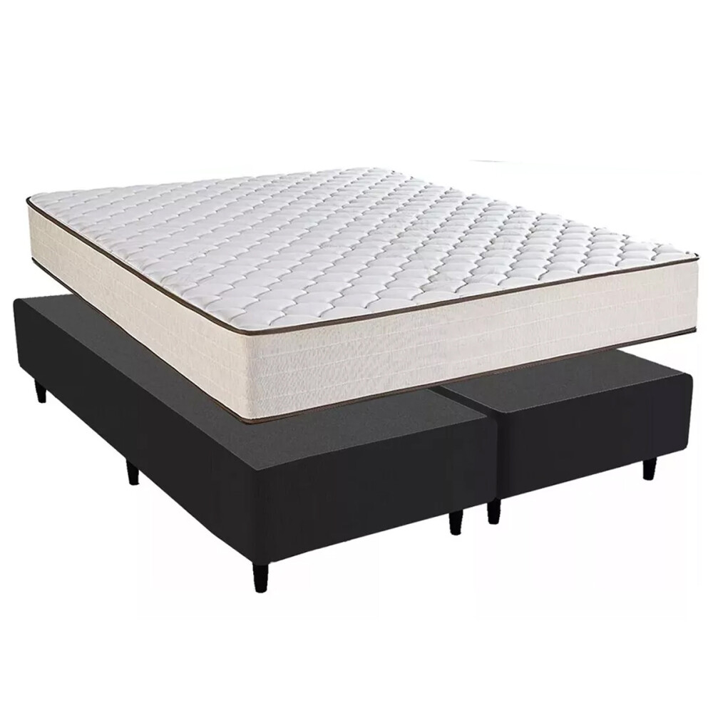 SOMMIER QUEEN SIZE BASE CAMA COLCHÓN DE 100% ESPUMA SOMMIER QUEEN SIZE BASE CAMA COLCHÓN DE 100% ESPUMA