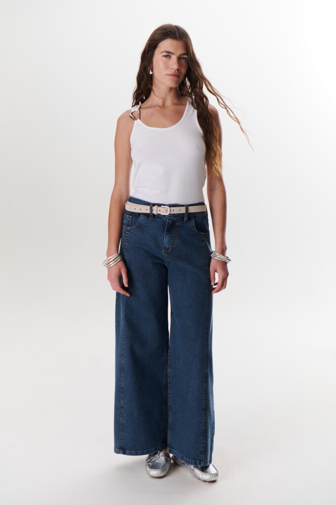 JEAN ZIGZAG AZUL