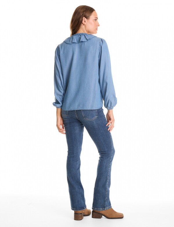 Blusa Lyocell Volados JEAN
