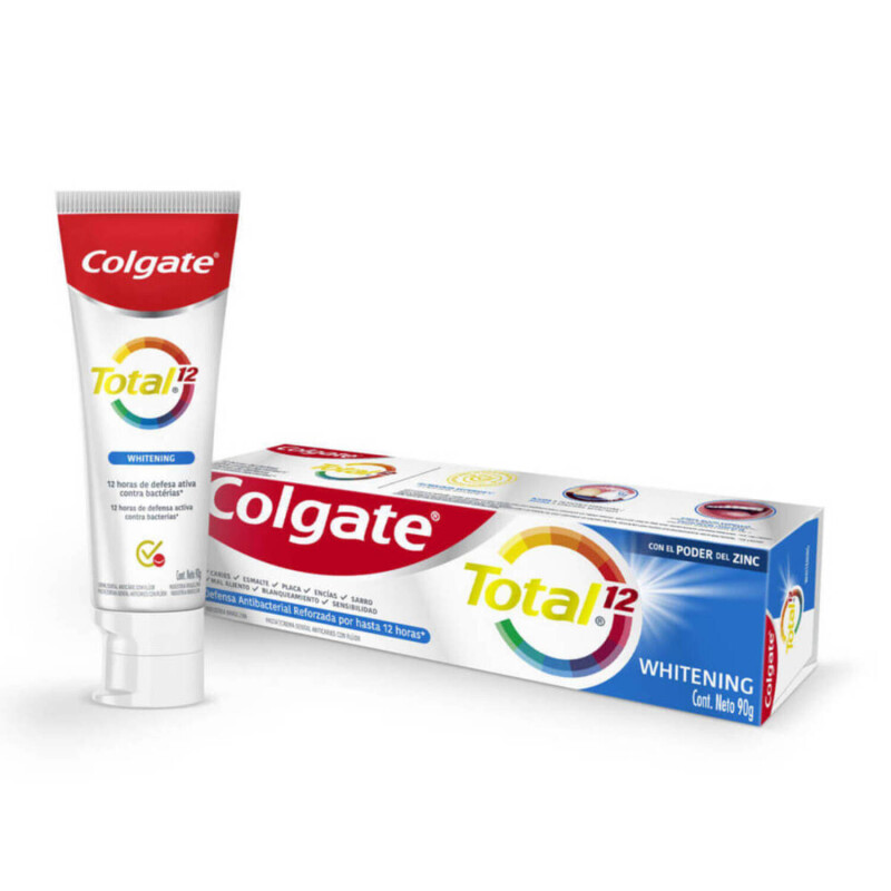 Pasta De Dientes Colgate Total Whitening 90 Grs. Pasta De Dientes Colgate Total Whitening 90 Grs.