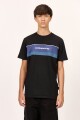 REMERA GRID TEE BOYS J-negro