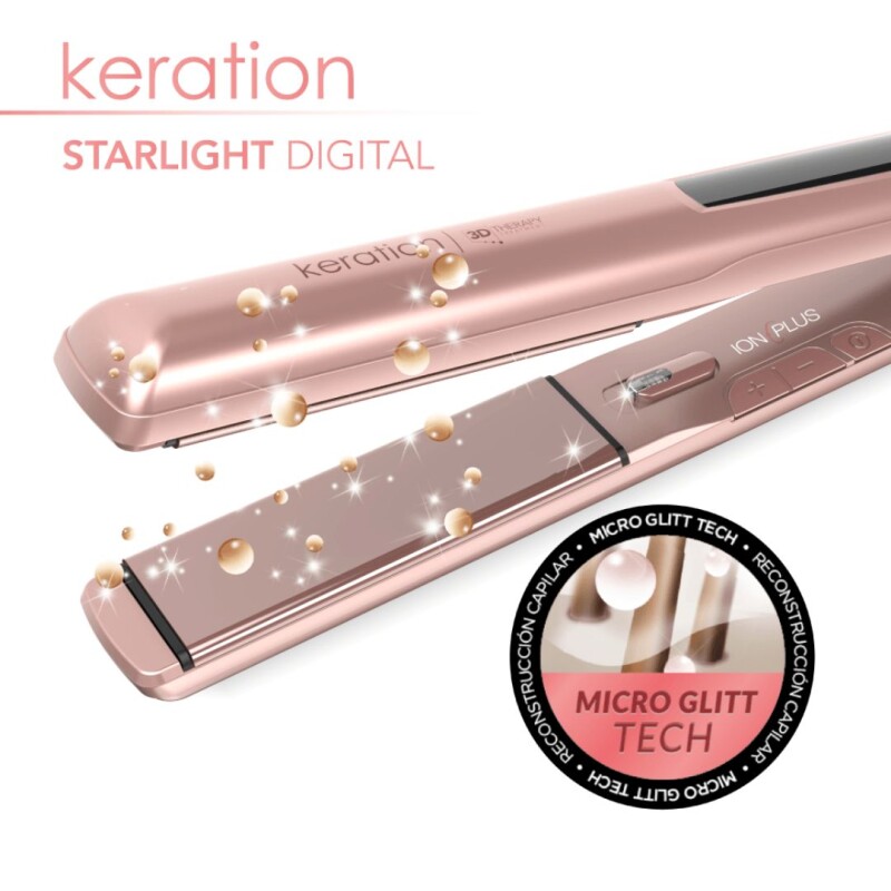 Plancha Gama Starligth Iht Ion Plus Keration 3D Plancha Gama Starligth Iht Ion Plus Keration 3D