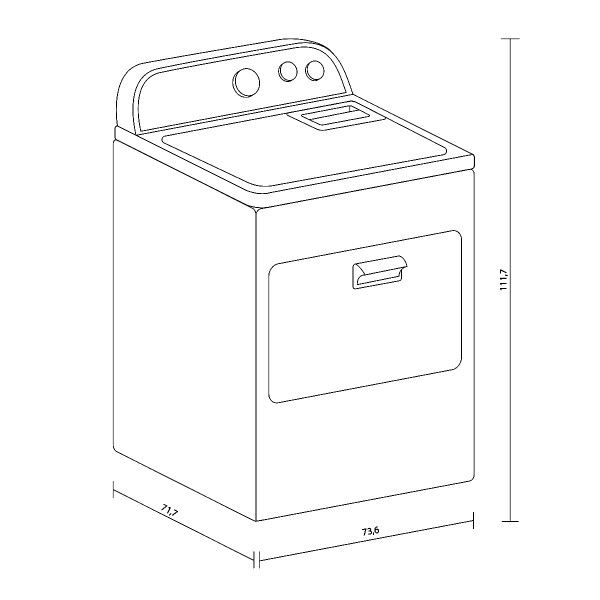 Secarropas Whirlpool 3dwgd4815f / A Gas 15 Kg Outlet SECARROPA WHIRLPOOL 15KG 3DWGD4815F OLT