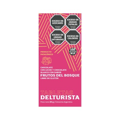 Chocolate duo frutos Delturista Choco Duo Frutos Delturista
