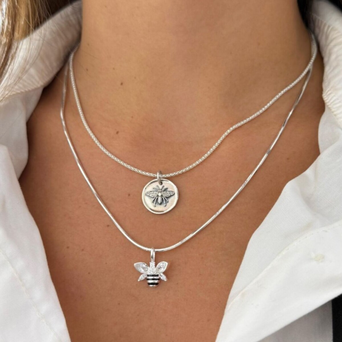 Set Abeja N°2 - Plata 925 