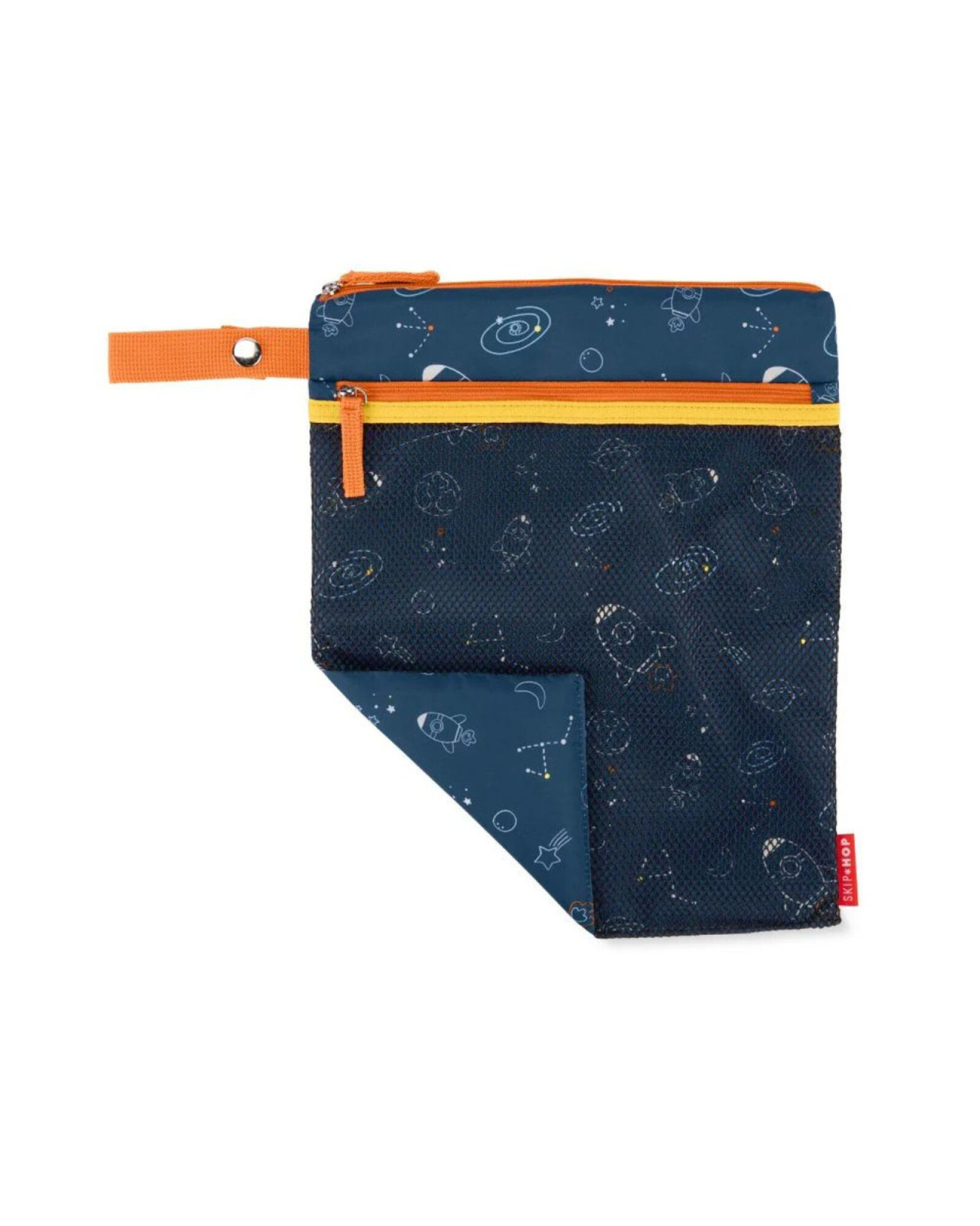Bolsa impermeable, diseño cohete Bolsa impermeable, diseño cohete