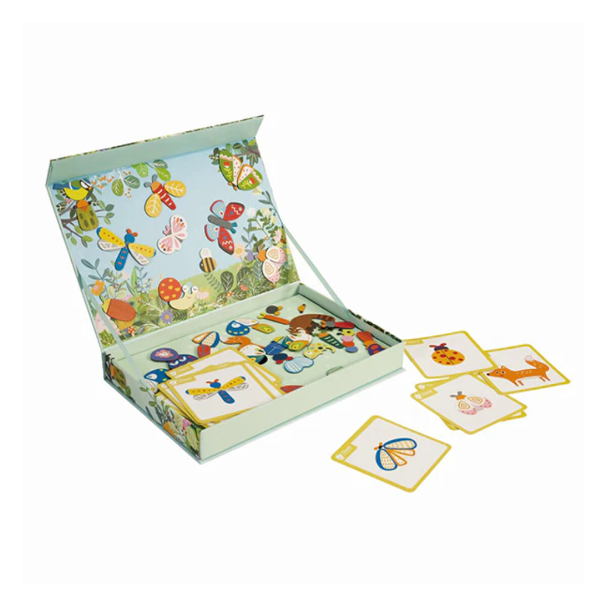 Juego magnético Classic World insectos - en madera 