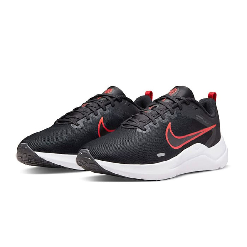 Championes NIKE DOWNSHIFTER 12 de Hombre - DD9293-003 Negro-rojo