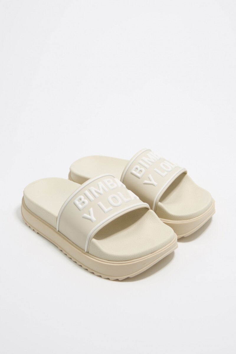 CHANCLA Beige