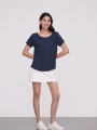 Remera Cordata Azul Marino
