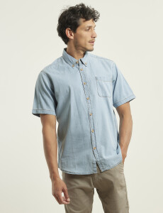 012469 CAMISA HARRY Celeste