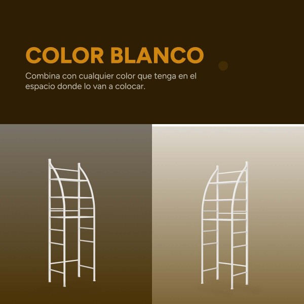 Estante Organizador Sobre Estante Multiuso Lavarropas Baño Estante Organizador Sobre Estante Multiuso Lavarropas Baño