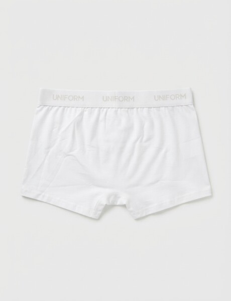 Boxer New Gino 27 Blanco/Blanco