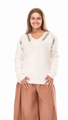 Sweater Lucca blanco