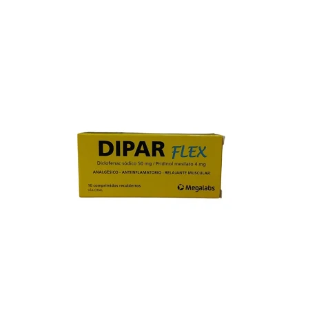 Analgésico Antiinflamatorio Dipar flex Relajante Muscular 001