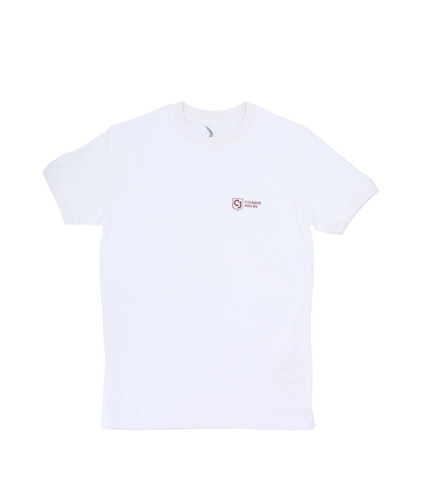T-shirt Manga Corta SEC Colegio Inglés Blanco