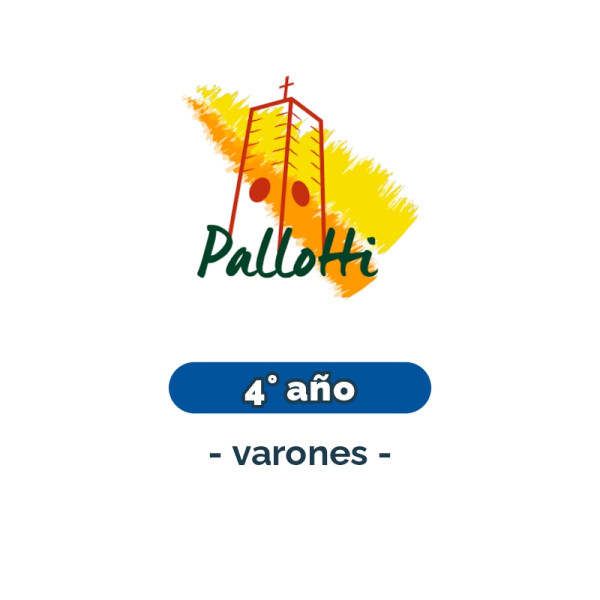 Lista de materiales - Primaria - 4° varones Pallotti Única