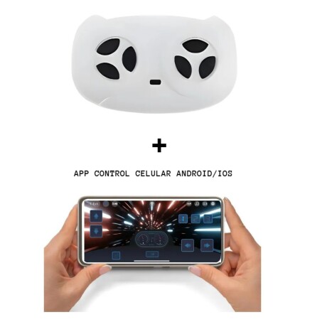 Auto a Batería Lumax 4x4 12V control remoto, USB y Música Blanco