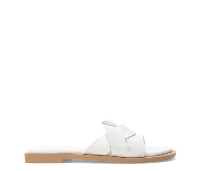 Sandalia NOXI chata estilo flat Offwhite