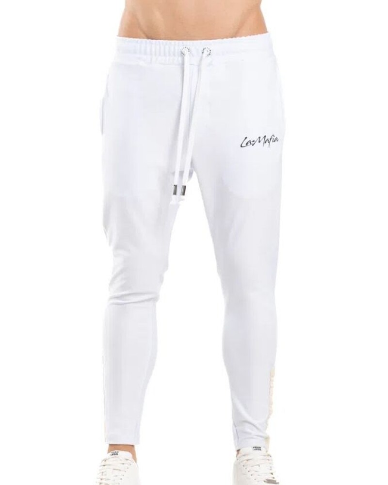 Pantalon Color Blanco Elastizado By La Mafia U