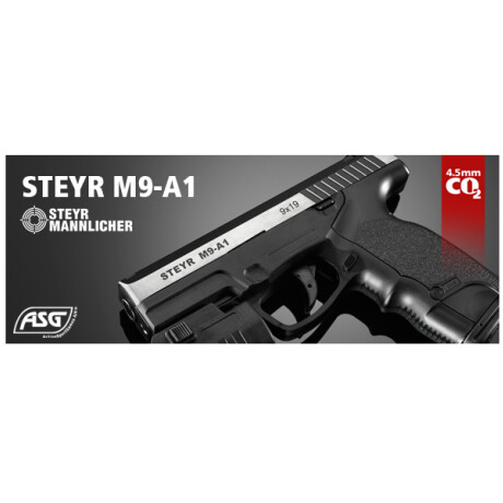 Pistola Steyr M9-A1 DualTone A Co2 Calibre 4,5mm - ASG Pistola Steyr M9-A1 DualTone A Co2 Calibre 4,5mm - ASG