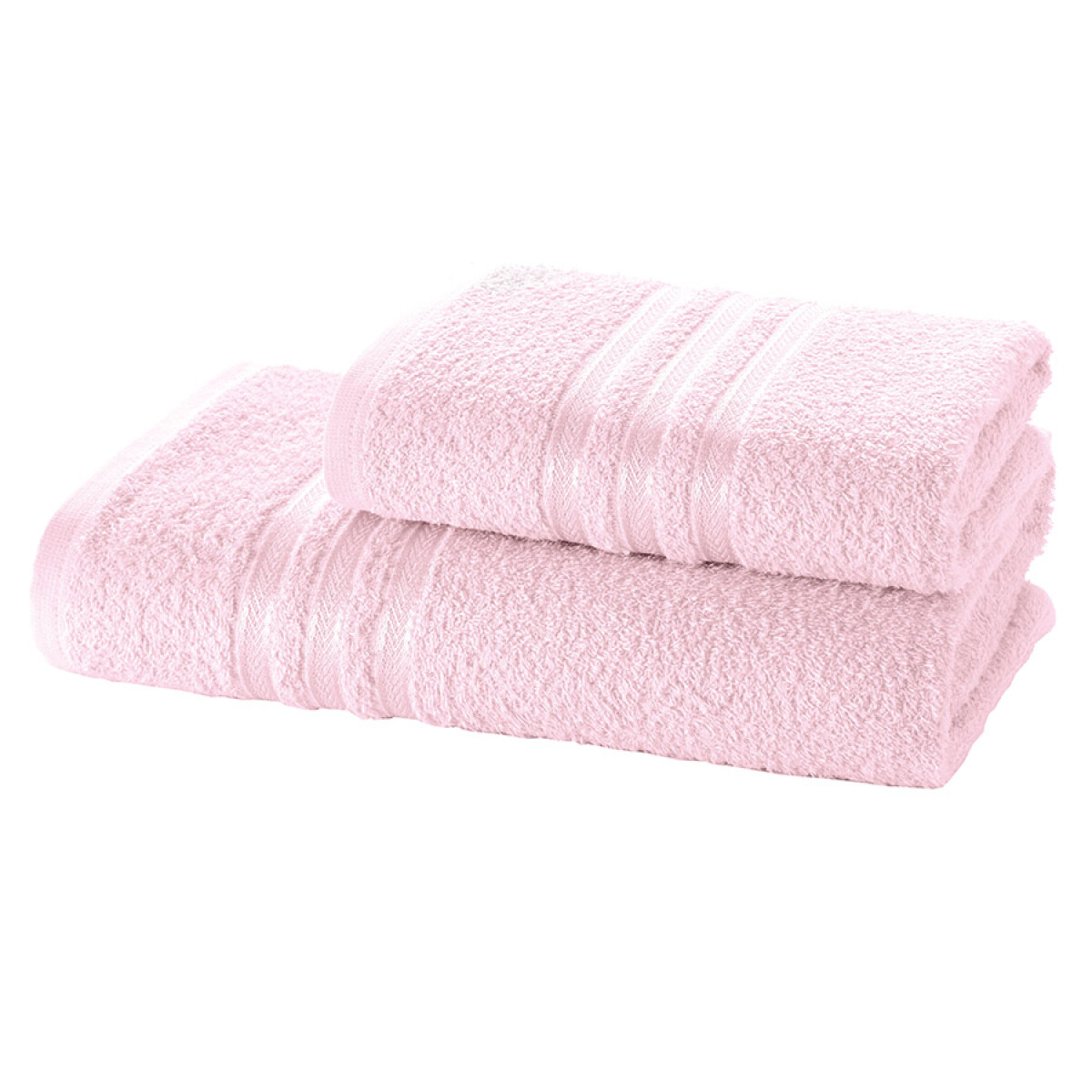 Juego de Toallas para Baño Dohler 2 Piezas - ROSA 