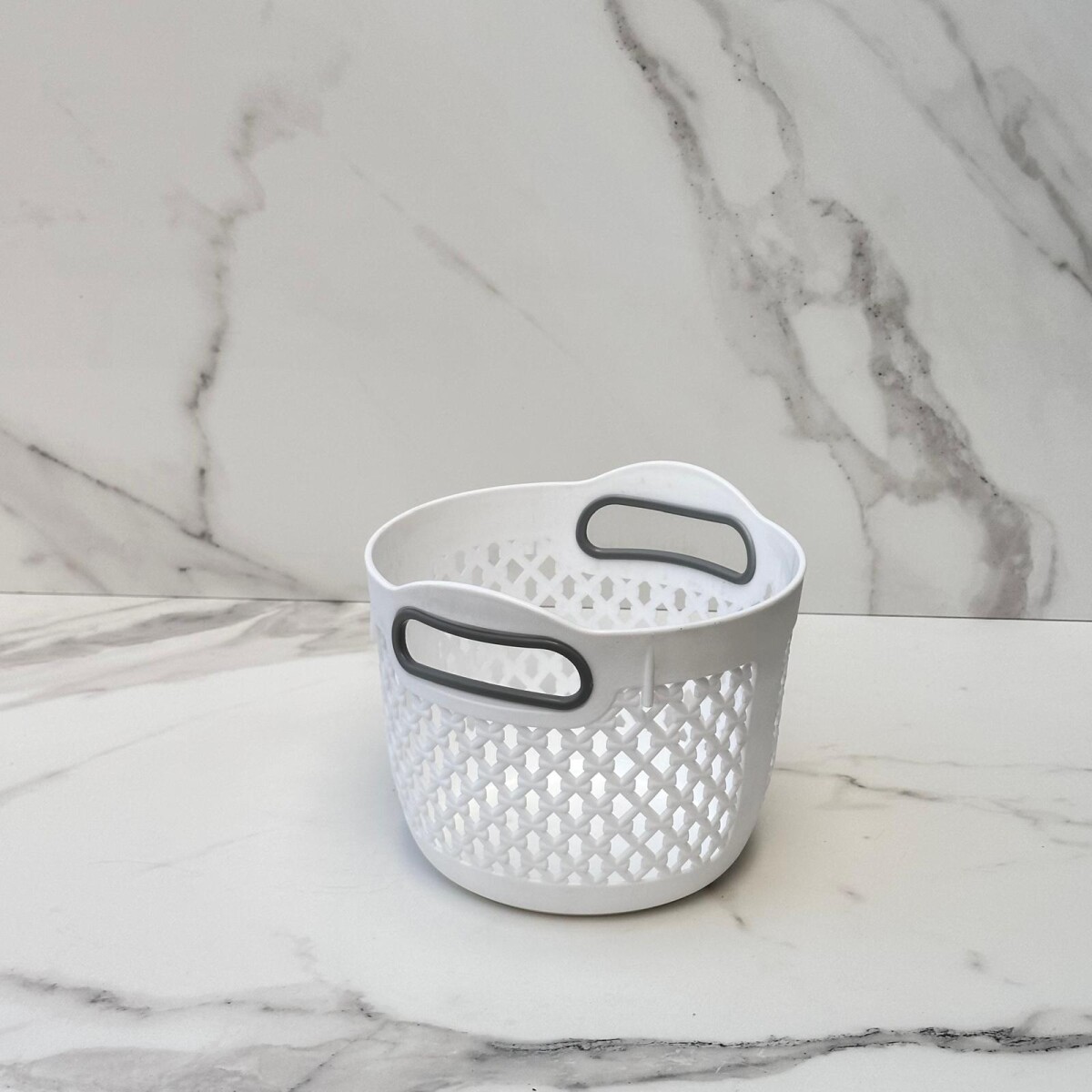 Canasto Organizador Polipropileno Alto 19cm x Ø 14cm 