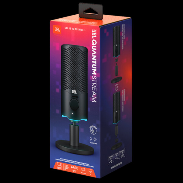 Micrófono Jbl Quantum Streamer MICROFONO JBL STREAMER QUANTUM