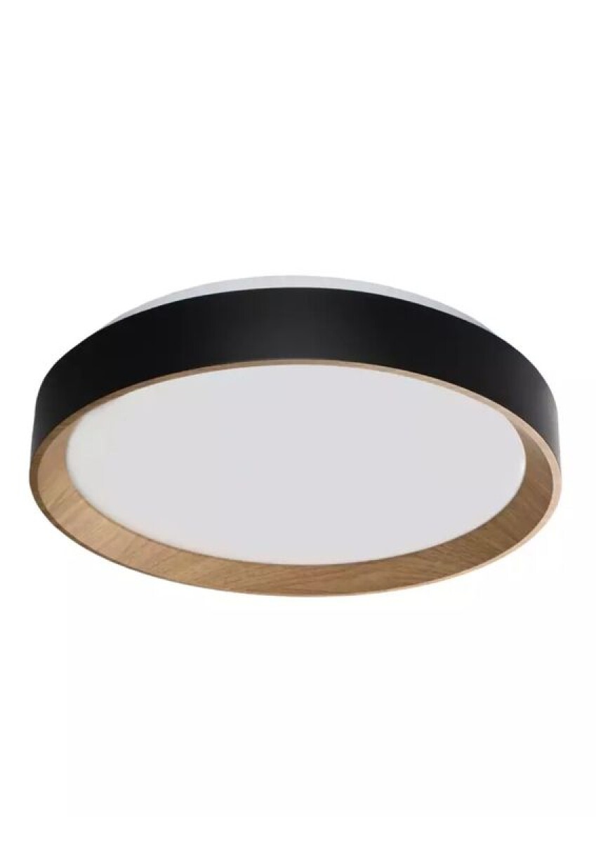 PLAFON LED ARBOS 30W D38CM NEGRO 