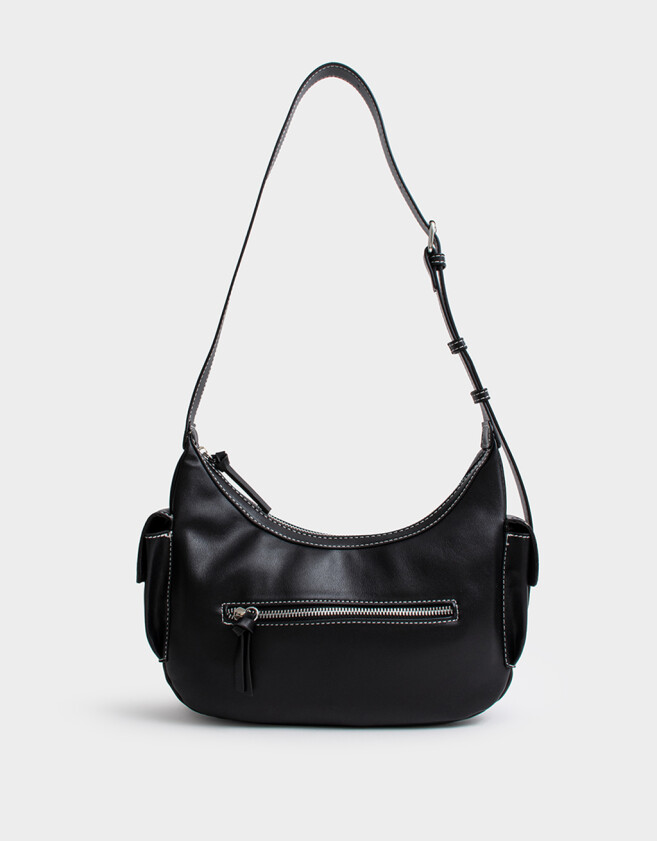 Bandoleras Bandolera Multipocket B&w - Negro