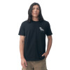Quiksilver Remera PALM ISLAND Hombre - Negro Negro