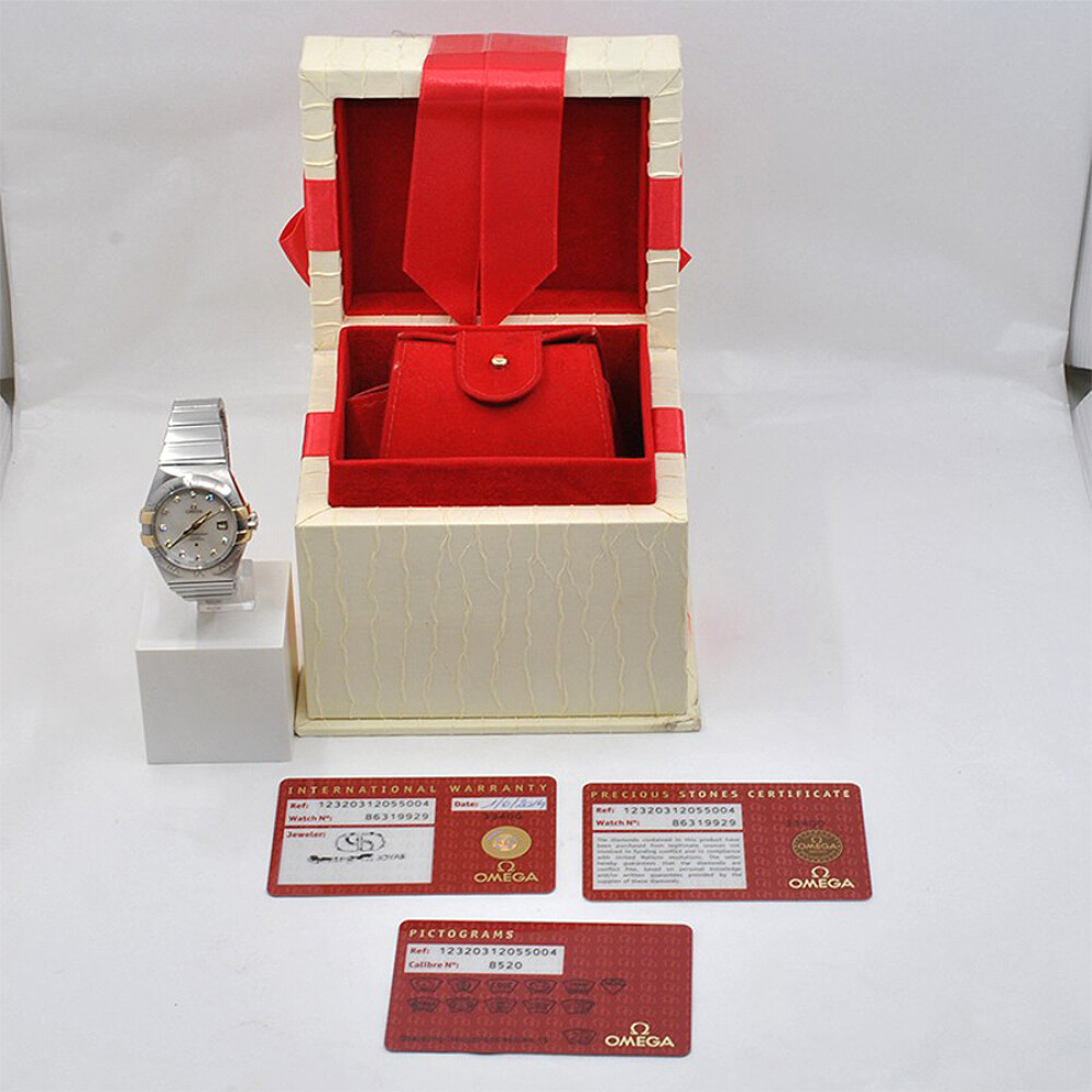 Reloj Omega Constellation Coaxial 31 Mm. 12320312055004 Año 2014 Caja Y Papeles. Reloj Omega Constellation Coaxial 31 Mm. 12320312055004 Año 2014 Caja Y Papeles.