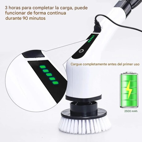Cepillo Limpiador Electrico Retráctil Inalámbrico 9 En 1 Cepillo Limpiador Electrico Retráctil Inalámbrico 9 En 1