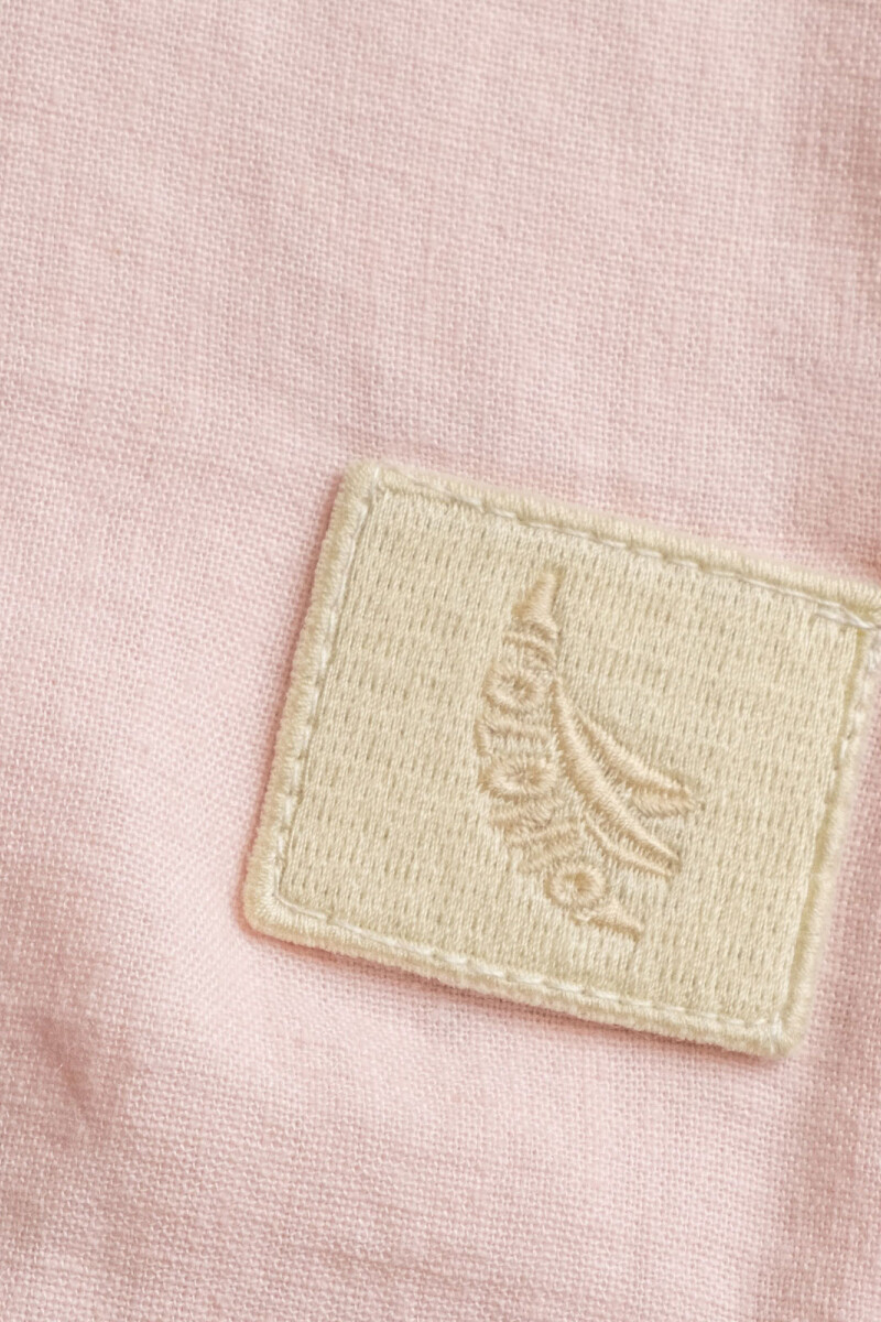 LONG SLEEVE LINEN SHIRT Rose Water