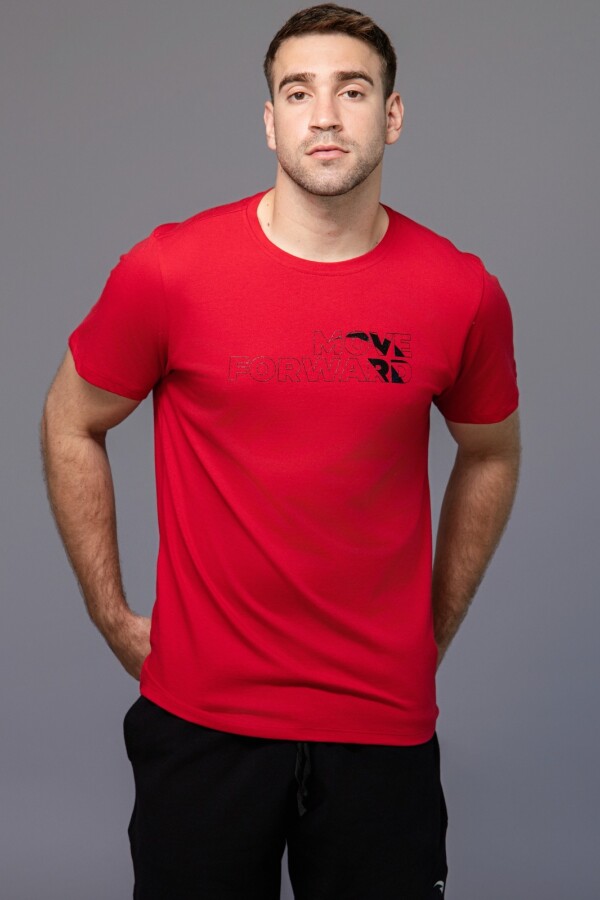 Remera de Algodon ROJO